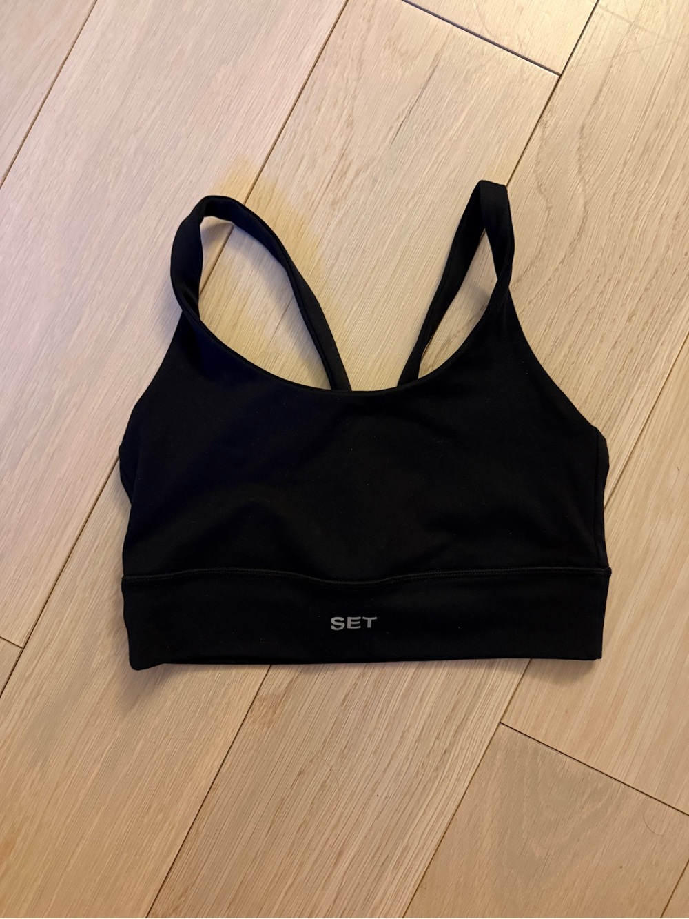 NWOT Set Active Black Women's Sports bra